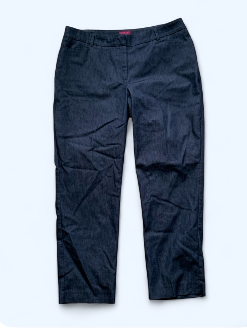 212 Collection Dark Denim Straight-Leg Jeans Women's 14
